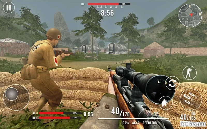 American vs Japanese Sniper - Hunter Survival FPS screenshot 3