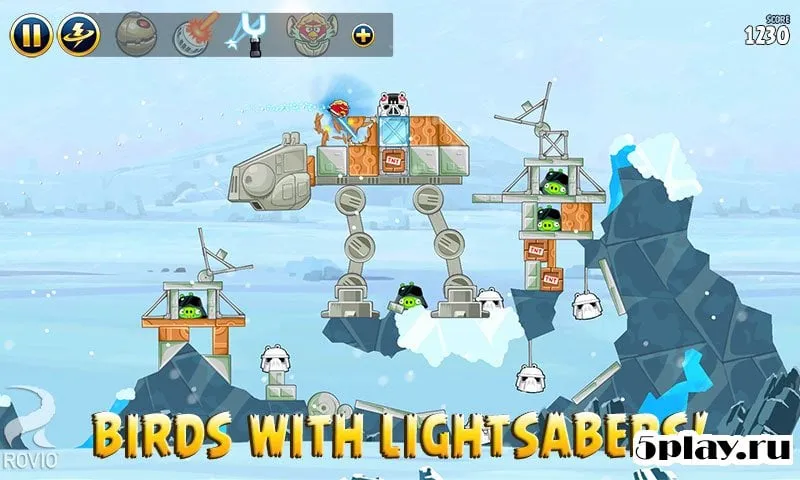 Angry Birds Star Wars HD screenshot 2