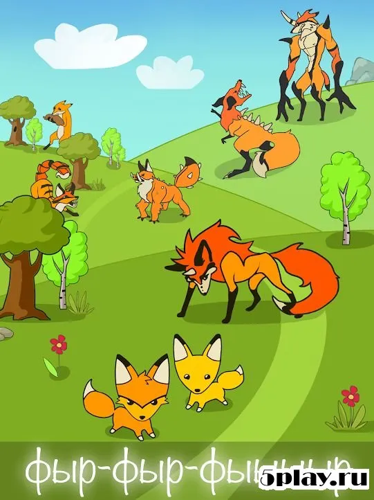 Angry Fox Evolution  - Idle Cute Clicker Tap Game 1.0.1a screenshot 3