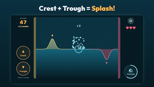 Antiwave: Reflex Wave Game screenshot