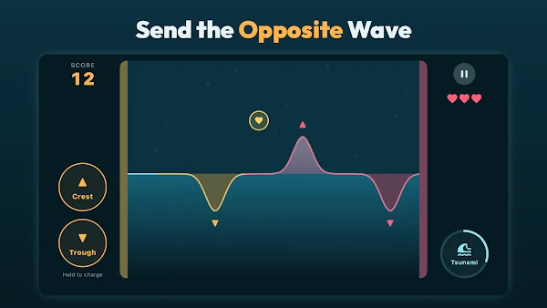 Antiwave: Reflex Wave Game screenshot