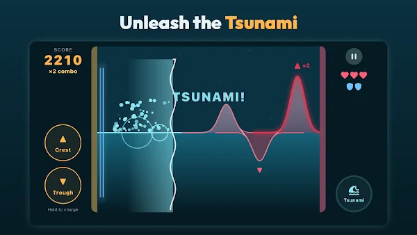Antiwave: Reflex Wave Game screenshot