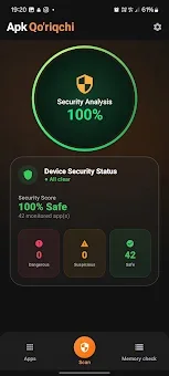 Apk Qo'riqchi screenshot