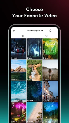 TickTock-TikTok Live Wallpaper Capturas 4