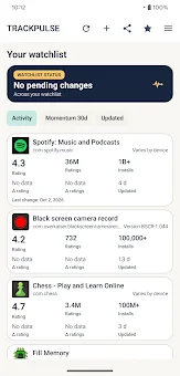 App Tracker - TrackPulse screenshot