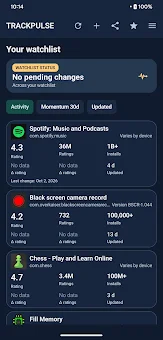 App Tracker - TrackPulse screenshot