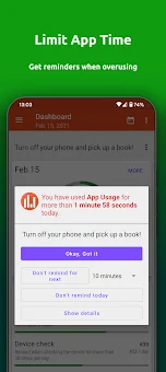 App Usage - Manage/Track Usage screenshot