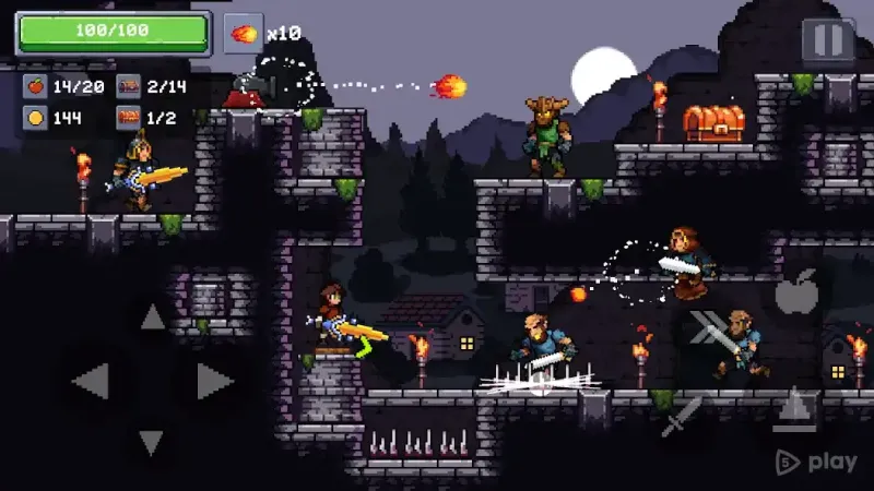 Apple Knight 2: Action Game 2.1.0 screenshot 2