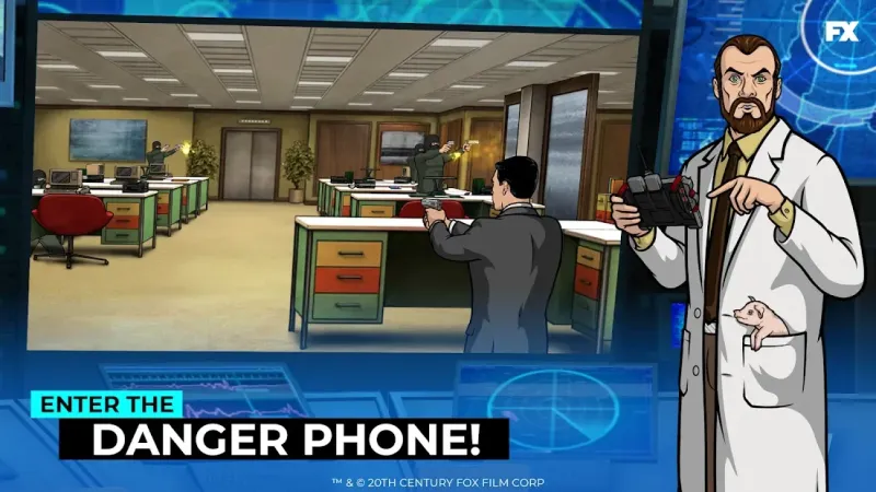 Archer: Danger Phone - Official Idle Game 1.1.0 screenshot 2