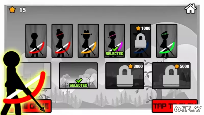 Стрільба з лука: Ігри Stickman 1.0.9 screenshot 2