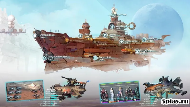 Ark of War: Galaxy Pirate Fleet screenshot 3
