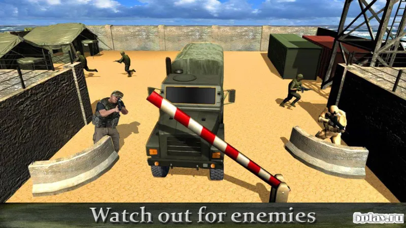 Army Truck Off-road Drive Cargo Duty screenshot 3