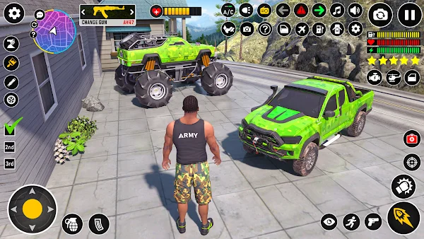 Army Vehicle Transporter Truck screenshot
