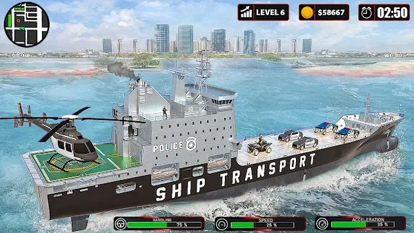 Army Vehicle Transporter Truck screenshot