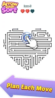 Arrow Dash Sort screenshot