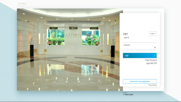 Artemis PHR screenshot