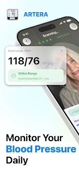 Artera: Blood Pressure App Log screenshot