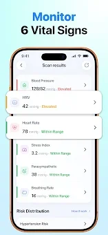 Artera: Blood Pressure App Log screenshot