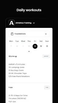 Athletica Training screenshot