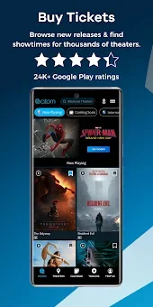 Atom - Movie Tickets & Times screenshot