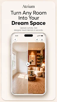 Atrium: AI Interior Design screenshot