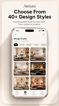 Atrium: AI Interior Design screenshot