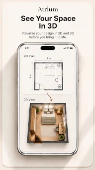 Atrium: AI Interior Design screenshot
