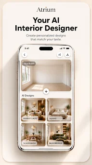 Atrium: AI Interior Design screenshot