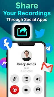 Auto Call recorder App screenshot