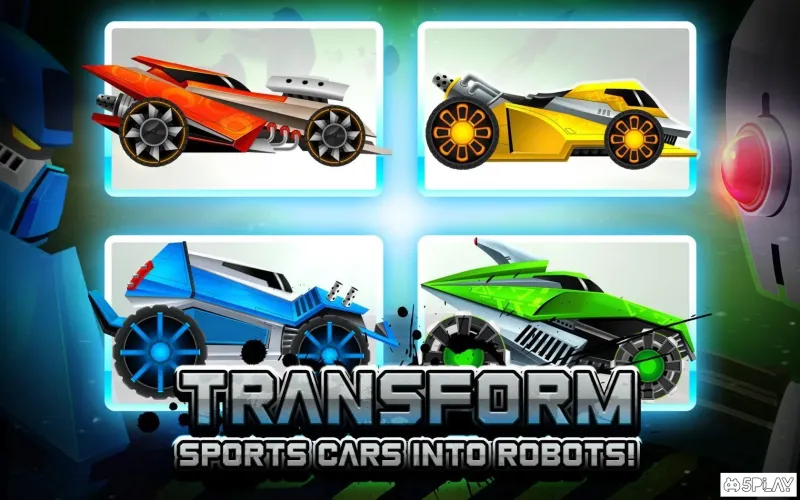 Automatron Galaxy Wars: Transform, Shoot and Drive screenshot 1