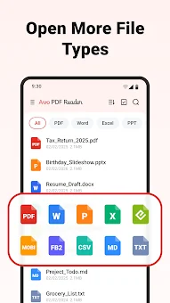 Avo PDF Reader: Viewer & Edit screenshot