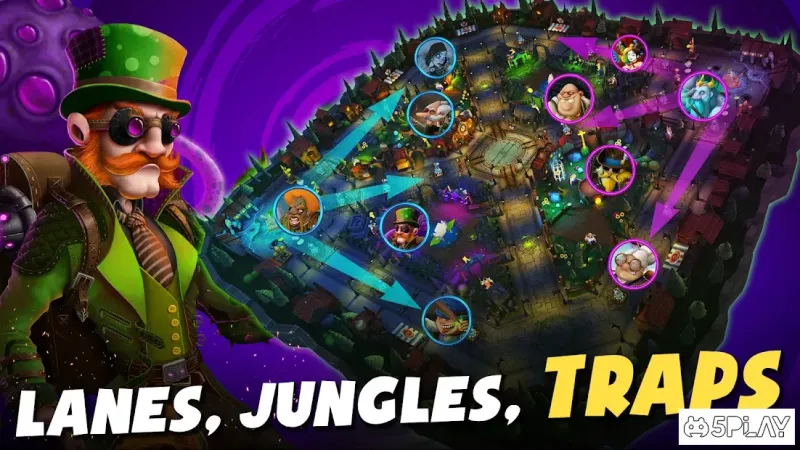 Awakening of Heroes: MOBA 5v5 | PVP Бой 1.6.1 screenshot 4