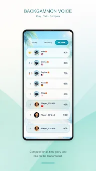 Backgammon Chat screenshot