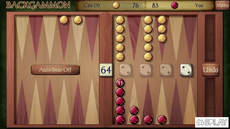 Backgammon screenshot 2