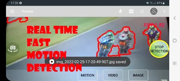 Background Camera screenshot