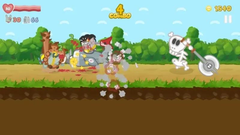 Bacon May Die - забавная файтинг-стрелялка 1.1.21 screenshot 4