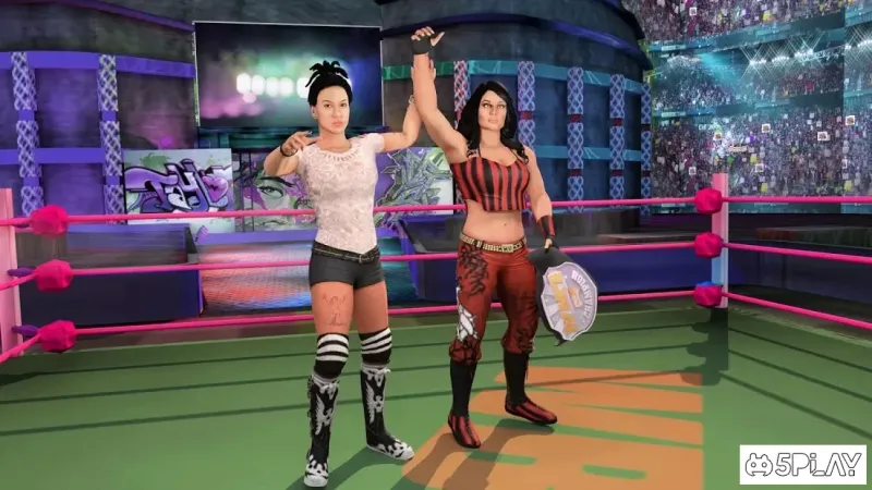 Bad Girls Wrestling Fighter: Женщины Борьба Игры 1.5.5 screenshot 3