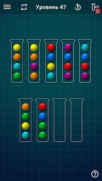 Ball Sort Puzzle - Сортировка Шариков 1.7.1 screenshot 1