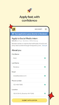 Bandana Job Search screenshot