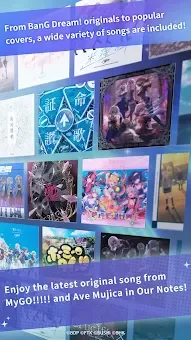 BanG Dream Our Notes screenshot
