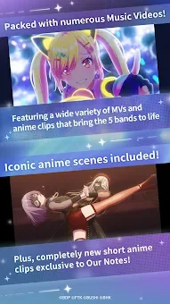 BanG Dream Our Notes screenshot