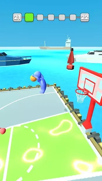 Basket Dunk 3D v1.1 screenshot 1