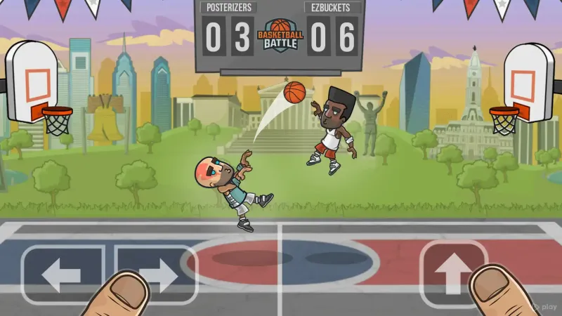 Basketball Battle screenshot 1