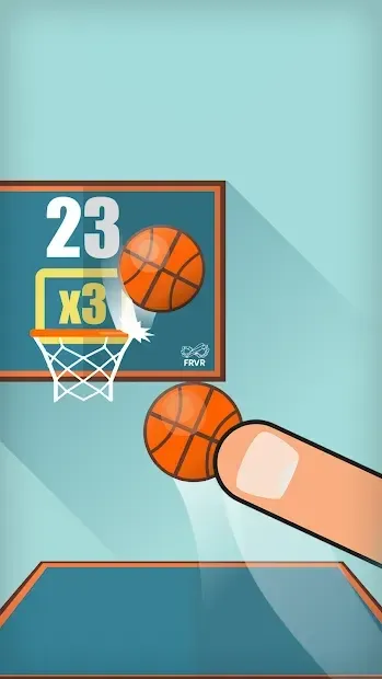Basketball FRVR - Стреляйте обручем и слэм данк! 2.3.2 screenshot 2