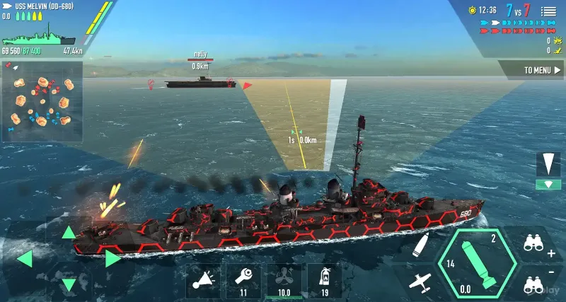 Battle of Warships: Naval Blitz screenshot 2