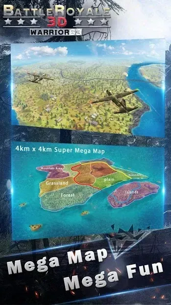 Battle Royale 3D - Warrior63 screenshot 3