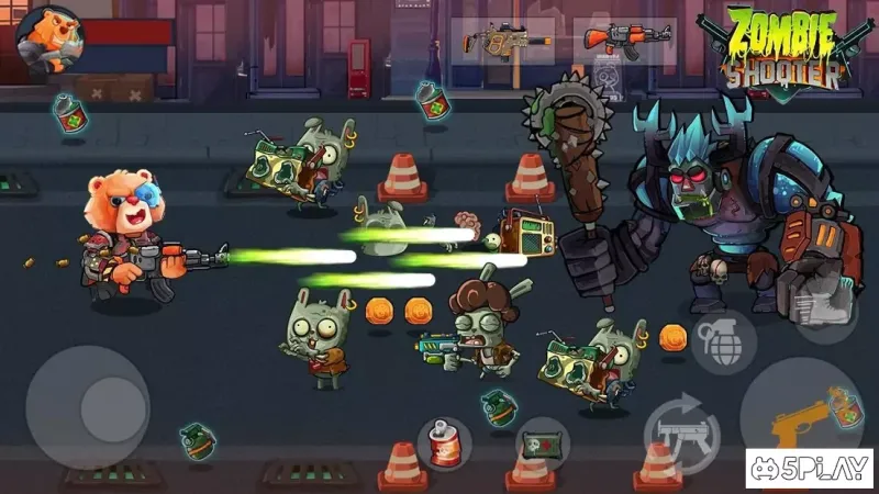 Ведмідь -навідник: Зомбі -стрілець 2.4 screenshot 2