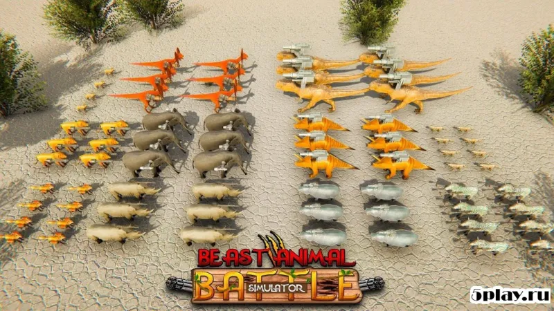 Beast Animals Kingdom Battle: Epic Battle screenshot 4