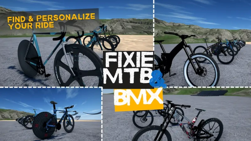 Bicycle Extreme Rider 3D screenshot