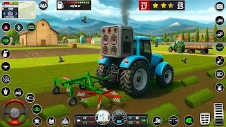 Big Farming Tractor Game 3D screenshot